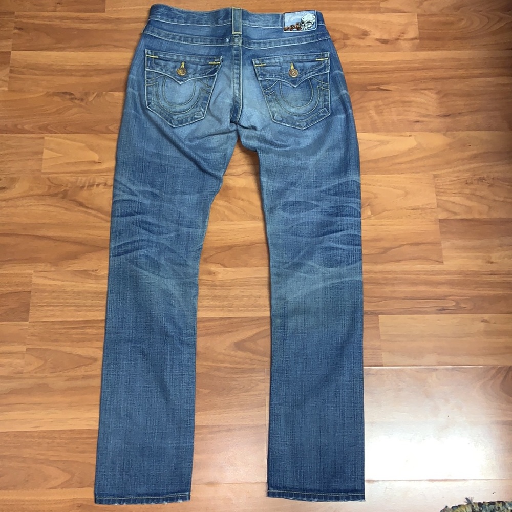 Original True Religion Rare Bottlecap Billy Straight Leg Jeans - Picture 5 of 6